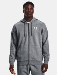 Under Armour Essential Fleece Full Zip Hood férfi edzőfelső melegítőfelső M szürke