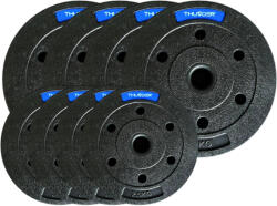 THUNDER Kompozit súlyzókészlet SET-B-03-30KG színes