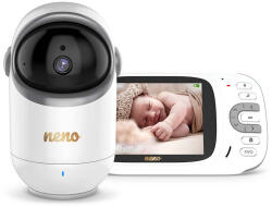 Neno Berkano Forgatható Digitális Videó Bébiőr - 3, 2 Kijelző, 300°-os Kamera Forgatás, Éjszakai Látás és VOX Energiatakarékos Mód