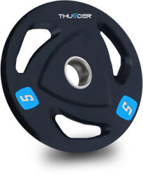 THUNDER OLYMPIC-PLATE 5KG / 51 mm olimpiai súlytárcsa 5 KG színes Súlytárcsa