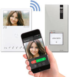 COMELIT 8451V - 2-vezetékes többlakásos audio, video kaputelefon szett