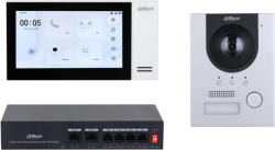 Dahua KTP01L(S) Egylakásos Video IP kaputelefon szett (KTP01L(S))