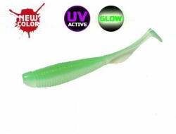Molix RA Shad 3.8" / #625 - UV Tournament Mint Green Glow gumihal (8059692346745)