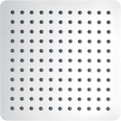 Diplon esőztető zuhanyfej 25 cm, fém, szögletes BQ1815 (BQ1815)