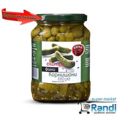 Крина Кисели краставички екстра Крина 680гр