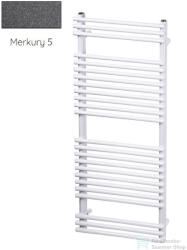 Radeco SARA E A1-700/SPE 496x750 törölközőszárítós radiátor, MERKURY 5 (metál sötétszürke) színben (Radeco_SARA_E_A1_700_SPE_MERKURY5)