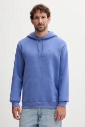 Tommy Hilfiger felső bézs, sima, kapucnis, DM0DM20742 - kék M - answear - 31 900 Ft