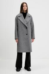 HUGO BOSS gyapjú kabát szürke, 50547612 - szürke 38