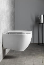 Sapho Isvea Infinity mélyöblítésű Rimless fali kerámia WC csésze 36, 5x53 cm, fehér 10NF02004 (10NF02004)