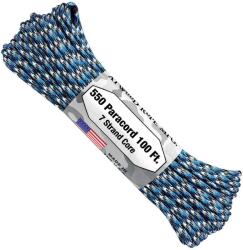 Atwood Rope Mfg ARM 550 PARACORD 100' kék Camo C06-BLUE CAMO (C06-BLUE CAMO)