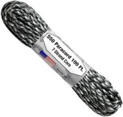 Atwood Rope Mfg ARM 550 PARACORD 100' Városi Álcázás C03-VÁROSI ÁLCÁZÁS (C03-URBAN CAMO)