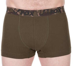 Fox Boxer Shorts Khaki/Black alsónadrág 2 db L (CFX496)