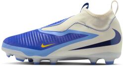 Nike Phantom 6 High Academy FG stoplis focicipő, gyerekméret, kék - fehér (HQ2044-400)