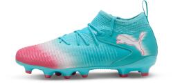 PUMA Future 8 Match FG stoplis focicipő, gyerekméret, kék - pink (108762-01)