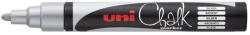 uni Krétamarker folyékony 1, 8-2, 5mm, Uni-Posca PWE-5M ezüst (2UPWE5ME) - cartridge