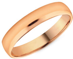 Férfi karikagyűrű 4 mm, rózsaszín arany IZKR025R-M