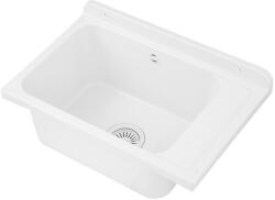 Gamma Selva fali kézmosó, fehér, beépíthető (KGS58-WH)