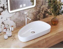 Gamma Elia mosdókagyló, aszimmetrikus ovális, beépíthető (UC-ELIA)