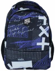  Ghiozdan Next Level, colectia Hello, 2 compartimente (NL056863)