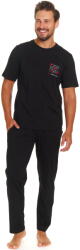 Doctor Nap Pijama bărbați DOCTOR NAP PMB. 7134 BLACK: XXL (PMB.7134_BLACK XXL)