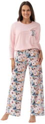Luna Pijama dama LUNA 348 roz-flori: 3XL (31864 3XL)