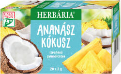 Herbária Herbária ananász kókusz ízesítésű gyümölcstea 20x2g 40 g - vegyesbolt