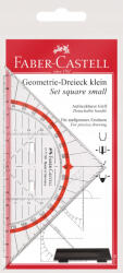 Faber-Castel Faber-Castell Vonalzó Háromszög 14 cm Geometriai Fogóval (FC177199)