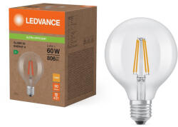OSRAM LED izzó gömb alakú E27 G95 3.8W = 60W 806lm 2700K Meleg 300° Ledvance (4099854236990)