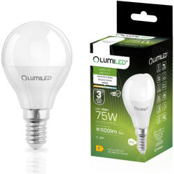 Lumileds LED izzó E14 gömb alakú 10W = 75W 1100lm 4000K Semleges színű CCD 180° LUMILED (LUMLEDH0022)