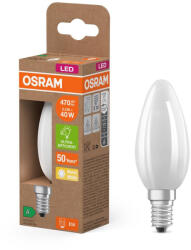 OSRAM LED izzó B35 gyertya E14 2.2W = 40W 470lm 2700K Meleg 330° 214lm/W KLASSZIKUS ENERGIAHATÉKONYSÁG Osram (4099854255618)
