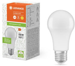OSRAM LED izzó E27 A60 14W = 100W 1521lm 2700K Meleg 200° Ledvance (4099854205040)