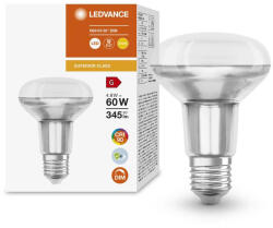 OSRAM LED izzó reflektor E27 R80 4.8W = 60W 345lm 2700K Meleg 36° CRI90 Szabályozható Ledvance (4058075759725)