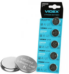 Videx CR1632 3V lítium gombelem bliszter 5 db (VIDBAT0140)