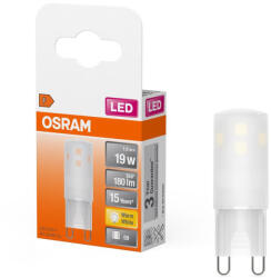 OSRAM LED kapszulaizzó G9 1.9W = 19W 180lm 2700K Meleg 300° LED PIN Osram (4058075757943)