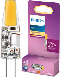Philips G4 LED kapszulaizzó 1, 7 W = 20 W 200 lm 2700 K Meleg 12 V Philips (8720169300491)