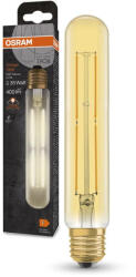 OSRAM Dekoratív LED izzó, cső alakú, E27, 4W = 35W, 400lm, 2000K, meleg, 300°, Vintage 1906, Osram (4099854091889)
