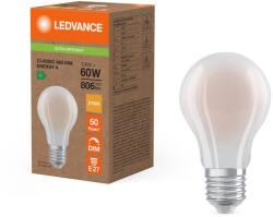 OSRAM LED izzó E27 A60 3.8W = 60W 2700K 806lm Meleg 320° Szabályozható Ledvance (4099854265327)