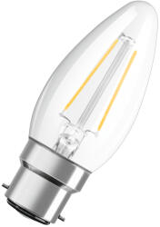 OSRAM LED izzó B35 gyertya B22d 2.5W = 25W 250lm Meleg 2700K 300° Retrofit Filament CLASSIC Osram (4058075451636)