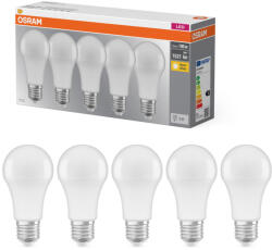 OSRAM 5x LED izzó A60 E27 13W = 100W 1521lm 2700K Meleg 180°-os foglalat Osram (4099854348174)
