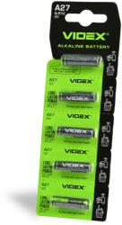 Videx A27 alkáli elemek 12V bliszter 5 db (VIDBAT0100)