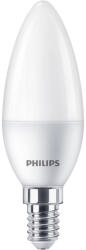 Philips LED izzó E14 gyertya B35 4, 9 W = 40 W 470 lm 2700 K Meleg Essential Philips (8719514312524)