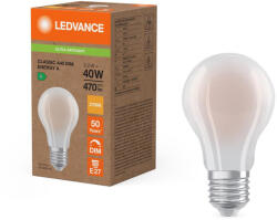 OSRAM LED izzó E27 A60 2.2W = 40W 470lm 2700K Meleg 320° Szabályozható Ledvance (4099854265266)