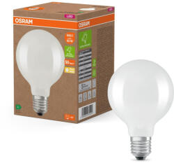 OSRAM LED izzó G95 gömb alakú E27 3, 8 W = 60 W 2700 K 806 lm Meleg 300° Izzószálas KLASSZIKUS ENERGIAHATÉKONYSÁG Osram (4099854235504)