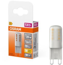 OSRAM LED kapszulaizzó G9 2.6W = 28W 290lm 2700K Meleg 300° LED PIN Osram (4058075757967)