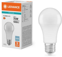 OSRAM LED izzó E27 A60 10W = 75W 1055lm 6500K Hideg 180° Ledvance (4099854151002)