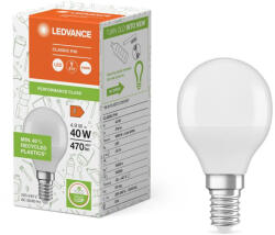 OSRAM LED izzó E14 P45 4.9W = 40W 4000K 470lm Semleges 200° Ledvance (4099854205262)