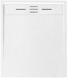 Welland Fehér kőhatású zuhanytálca 80 x 90 cm + ajándék szifonkészlet | Welland (GT-9080LS) (GT-9080LS)