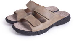 Vlnka Férfi bőr papucs "Márk" - barna felnőtt cipő méret 41