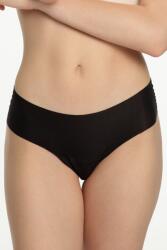 Julimex Mousse Classic ultravékony bugyi, fekete, XS/S