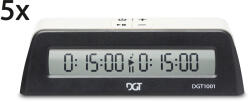 Sahmagazin Ceasuri digitale de șah; 5x DGT1001 negru